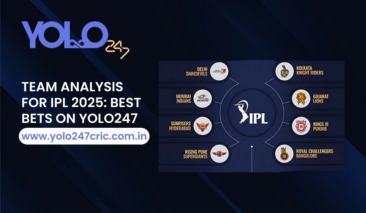 Read more about the article Team Analysis for IPL 2025: Best Bets on YOLO247